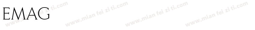 EMAG 45字体转换